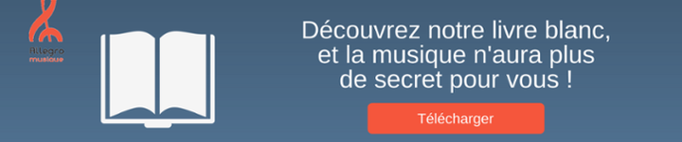 une pub qui dit découvrez notre libre blanc et la musique n'aura plus de secret pour vous !