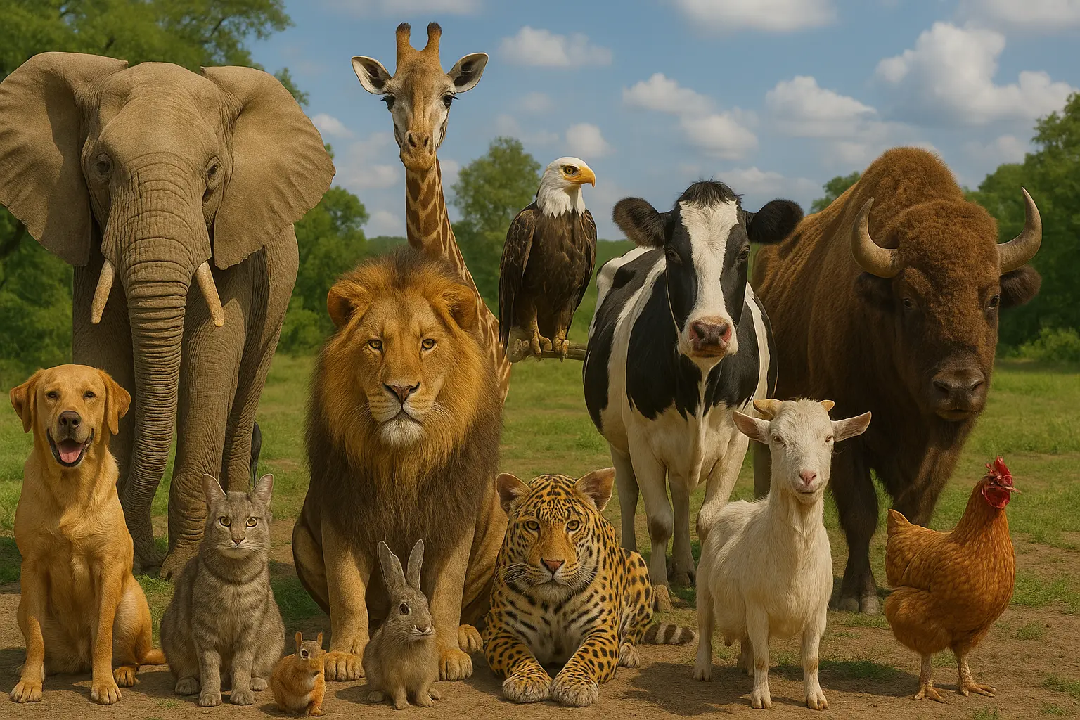 groupe d'animaux
